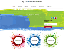 Tablet Screenshot of mlsolutionsgroup.com